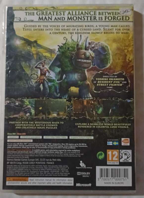 Majin and the Forsaken Kingdom for Xbox 360 (CIB)