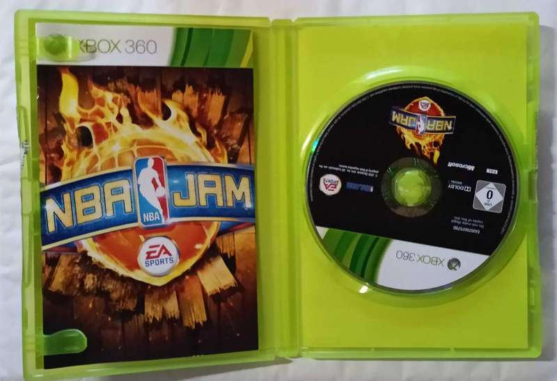 NBA Jam for Xbox 360 (PAL, CIB, Mint)