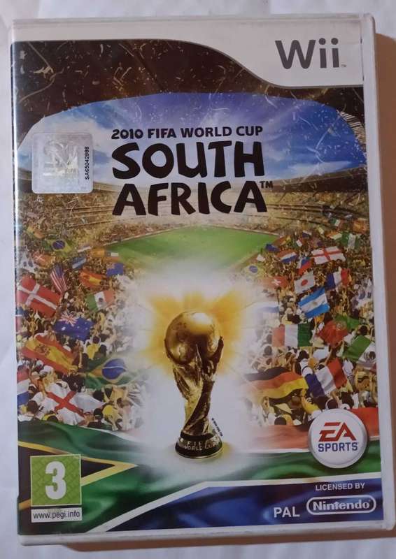 2010 Fifa World Cup for Nintendo Wii (PAL, CIB)