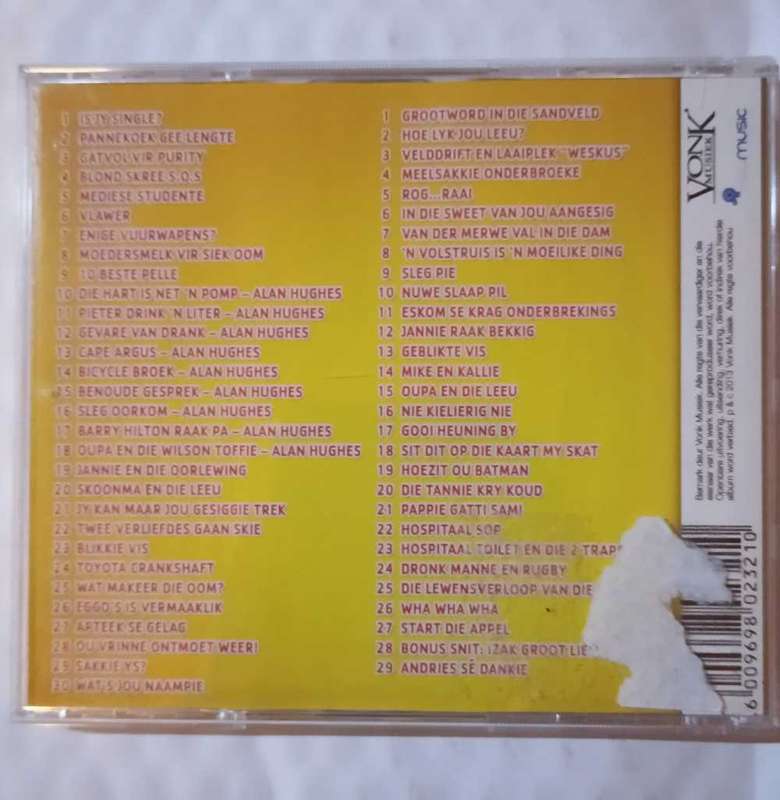 Andries Vermeulen - Want hy vertel so lekke (Dubbel CD)