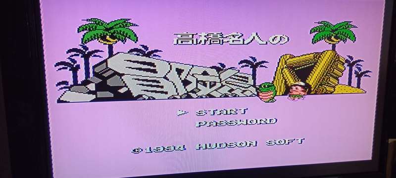 Adventure Island 2, 3 and 4 TV Games Cartridge