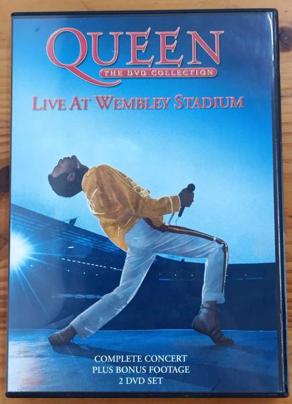Queen Live At Wembley Stadium 2 DVD Set