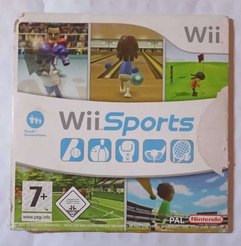 Wii Sports in sleeve