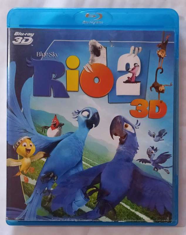 Rio 2 in 3D Blu-ray