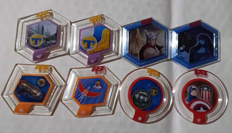 Disney Infinity Power Discs X 8