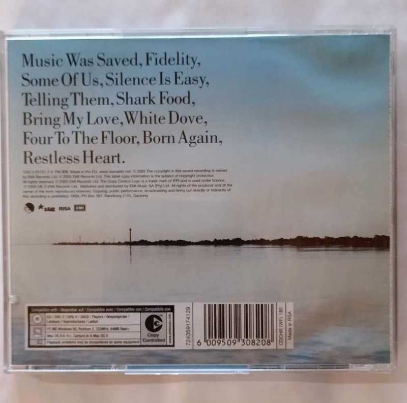 Starsailor silence is easy CD
