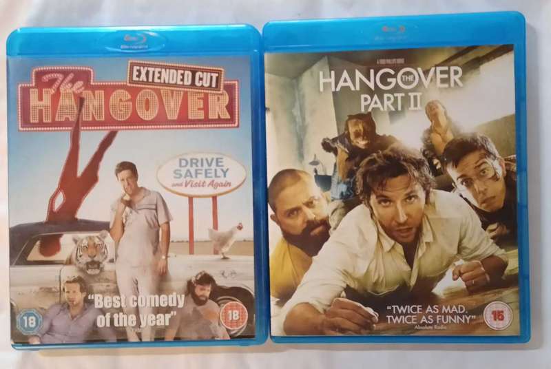 Hangover + Hangover 2 on Blu-ray