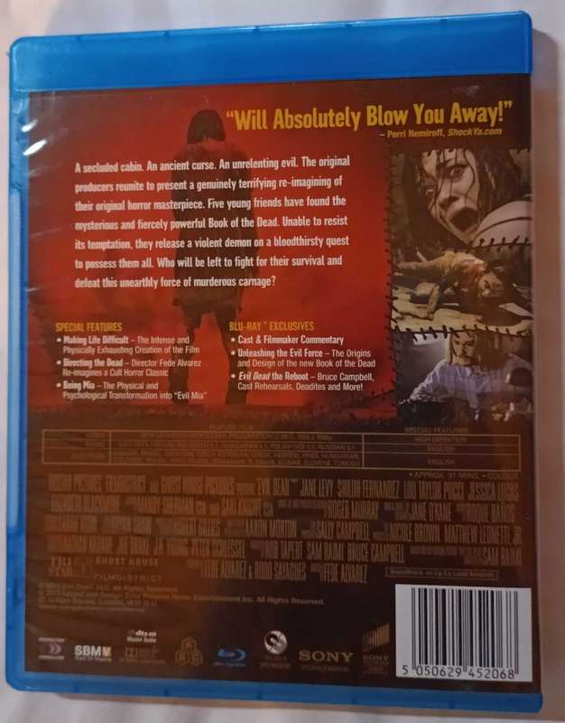 Evil Dead on Blu-ray