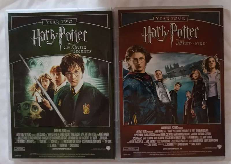 Harry Potter Year 1 - 4 DVD Movies