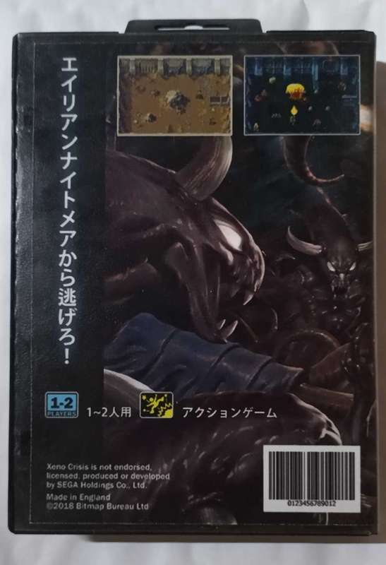 XenoCrisis for Sega Mega Drive or Genesis console