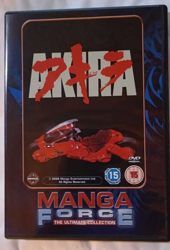 Akira on DVD Movie (Manga)