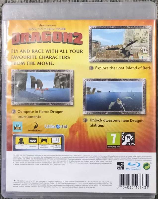 How to train your Dragon 2 for PS3 (CIB)