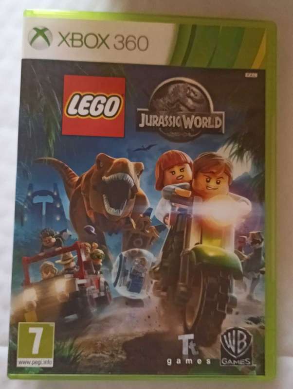 Lego Jurassic World for Xbox 360 (PAL, CIB, Mint)