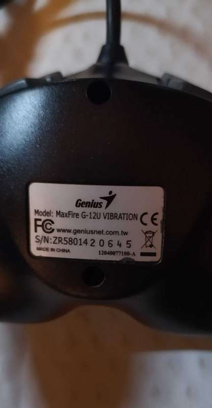 Genius Maxfire G-12U Vibration Gamepad for PC or PS3