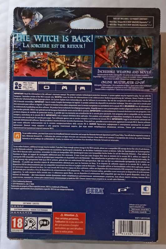 Bayonetta 1 & 2 Special Edition for Wii U (Complete)
