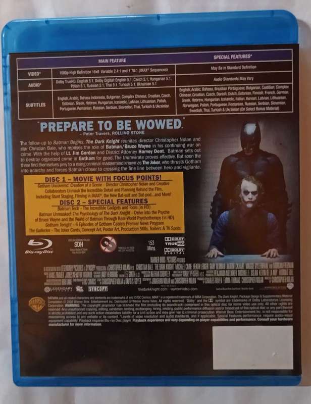 The Dark Knight (2 - disc special edition) on Blu-ray