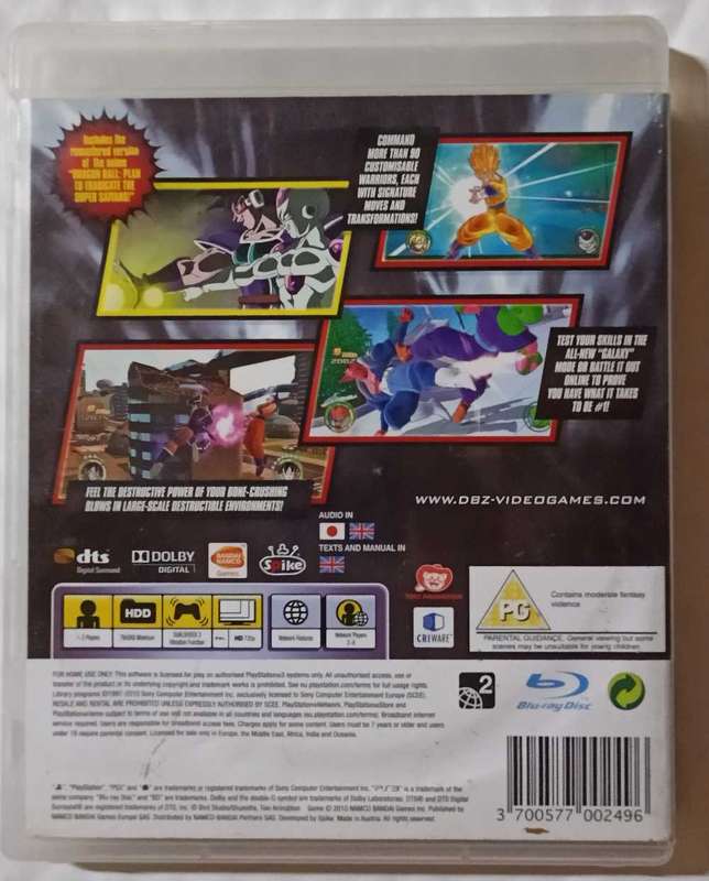Dragon Ball Raging Blast 2 for PS3 (CIB)