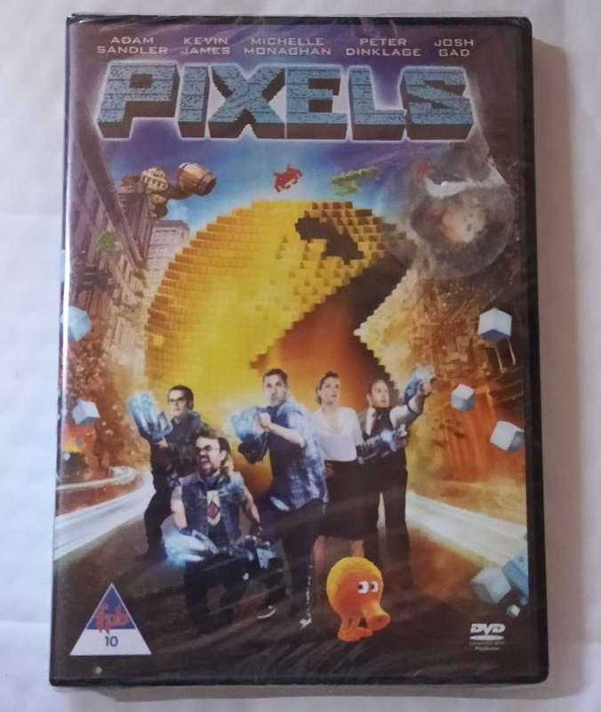 Pixels (Adam Sandler) DVD Movie New Sealed