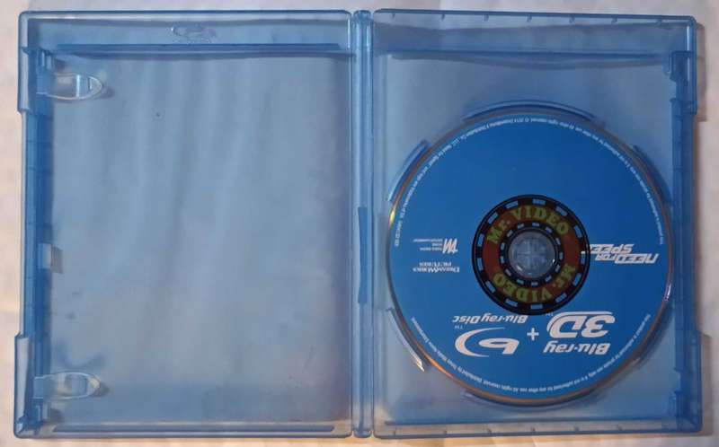 Need for Speed on Blu-ray 2D + 3D