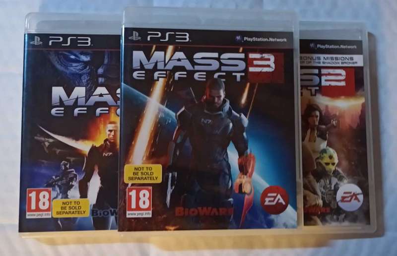 Mass Effect Trilogy for PS3 (CIB)