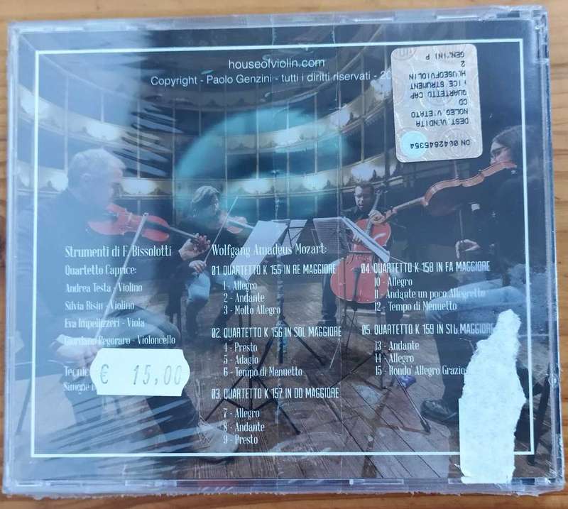 Quartetto Caprice CD (Sealed)