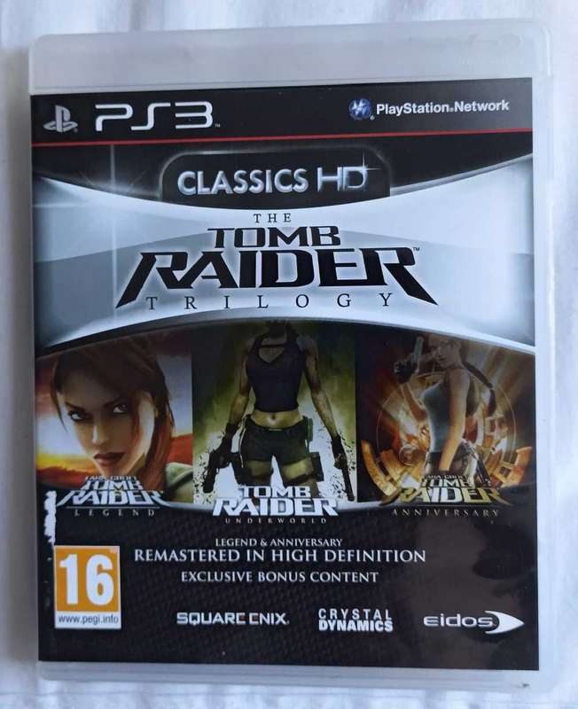 Tomb Raider Trilogy for PS3 (CIB)