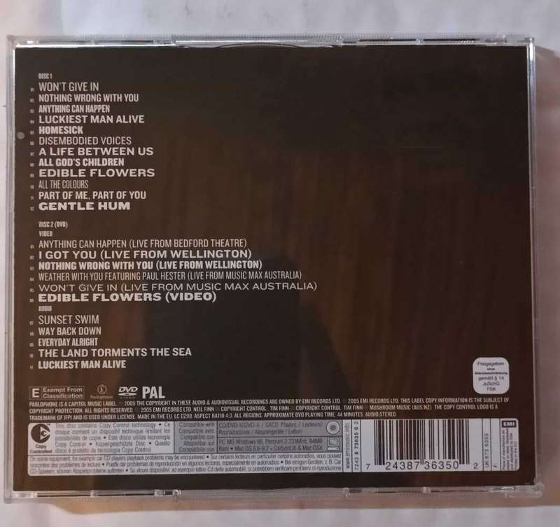 The Finn Brothers Limited Edition CD + DVD (Import)