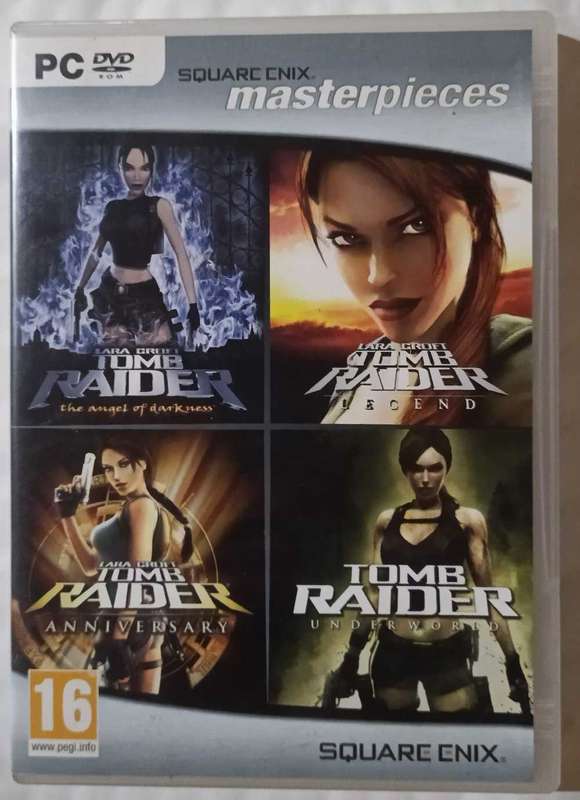 Tomb Raider Collection 4 x Games Masterpieces Collection for PC
