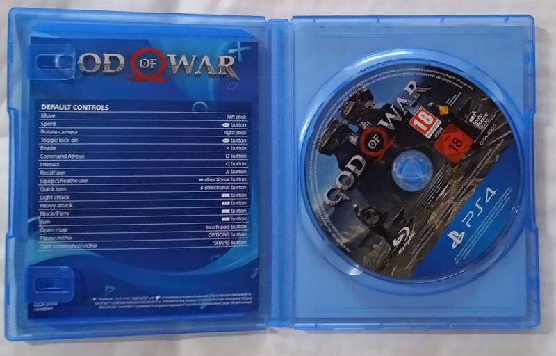 God of War Day one edition for PS4 (CIB)