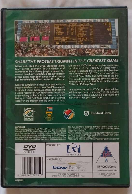 438 The Greatest One Day Game (3 X DVD set)