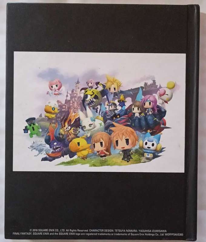 World of Final Fantasy Limited Edition Artbook + Game for Ps4