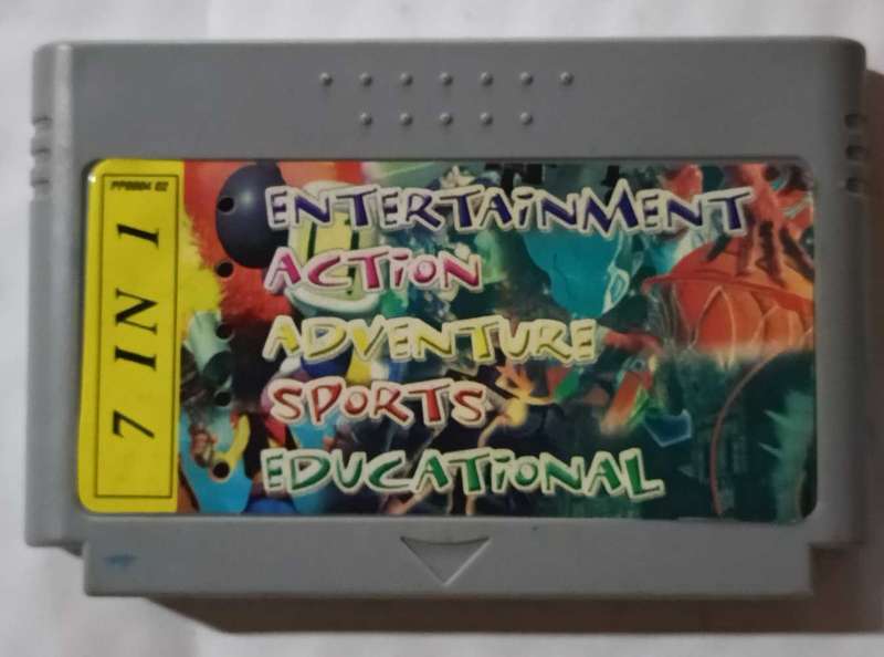 7 in 1 TV Games Cartridge