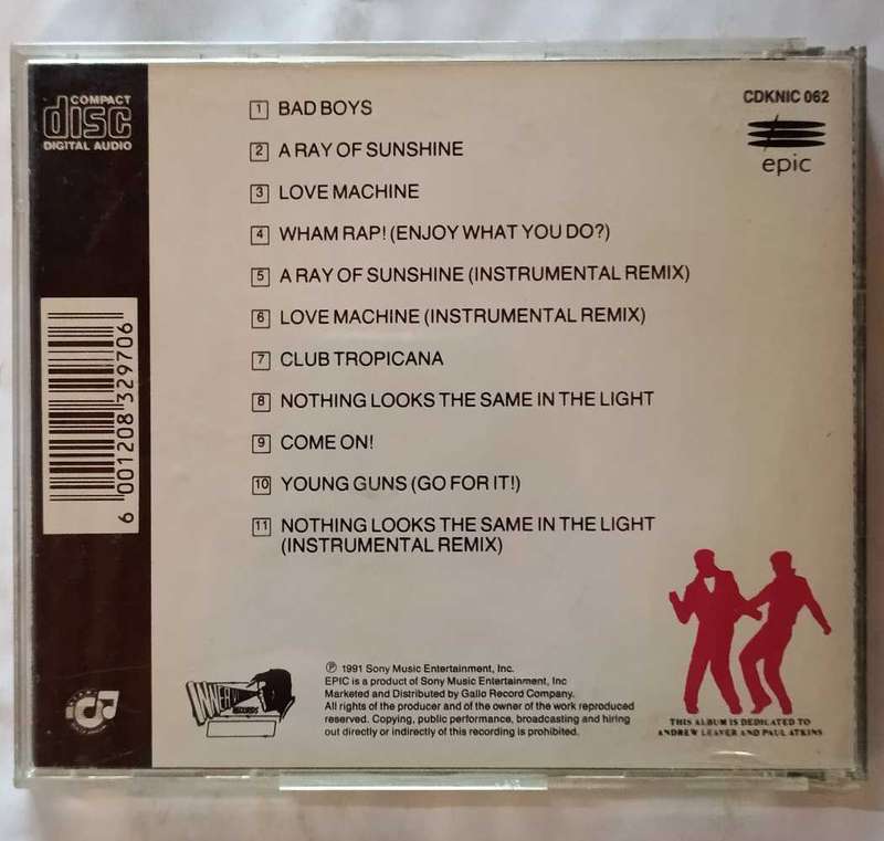 Wham Fantastic CD