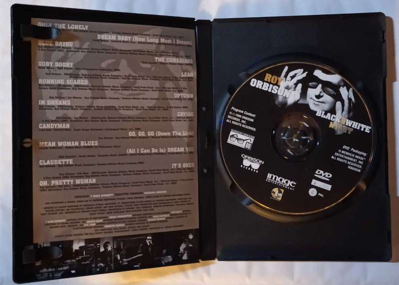 Roy Orbison Black and White Night DVD