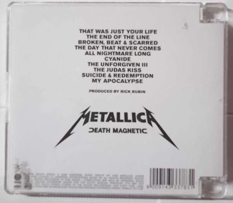 Metallica Death Magnetic CD