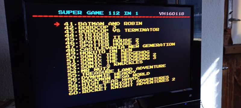 Sega 112 in 1 Multicart (NEW)
