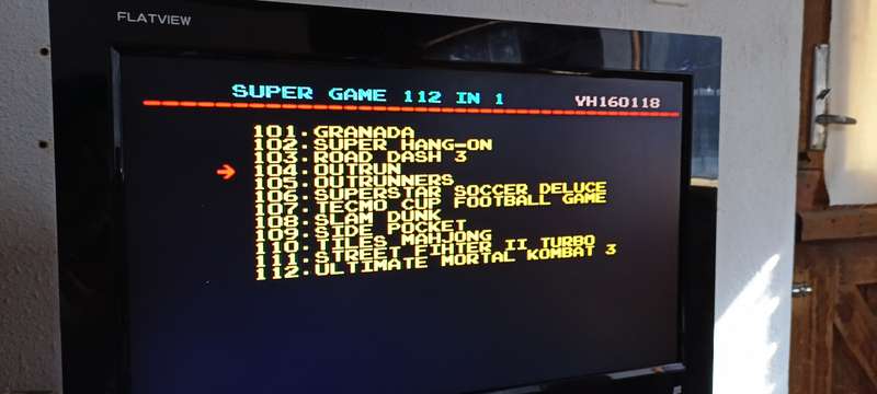 Sega 112 in 1 Multicart (NEW)