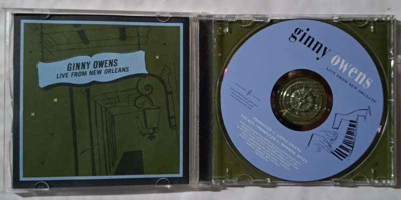 Ginny Owens Live from New Orleans CD