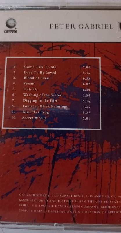 Peter Gabriel - US (CD, Import)