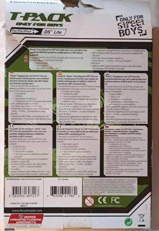Thrustmaster T - Pack Only for boys DS Lite