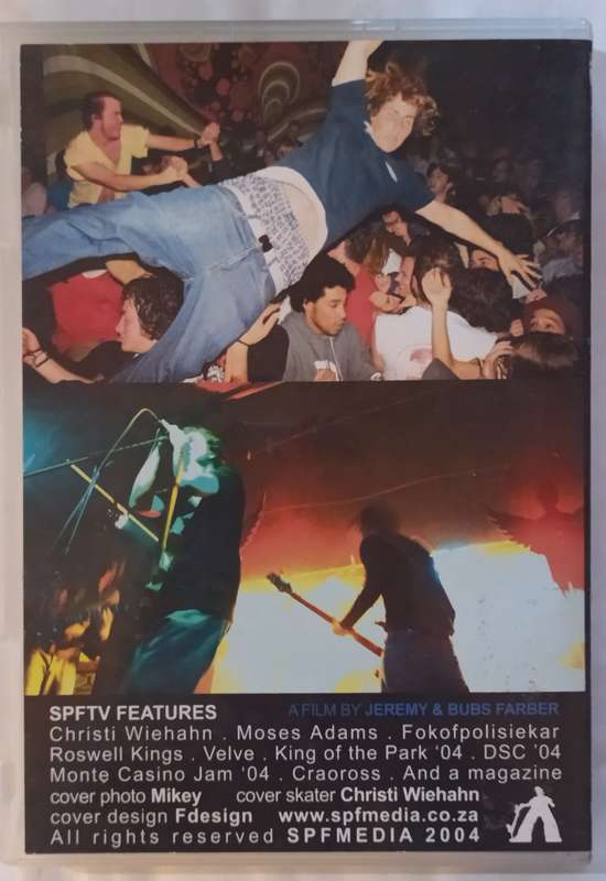 SPF tv DVD Skateboarding and Music