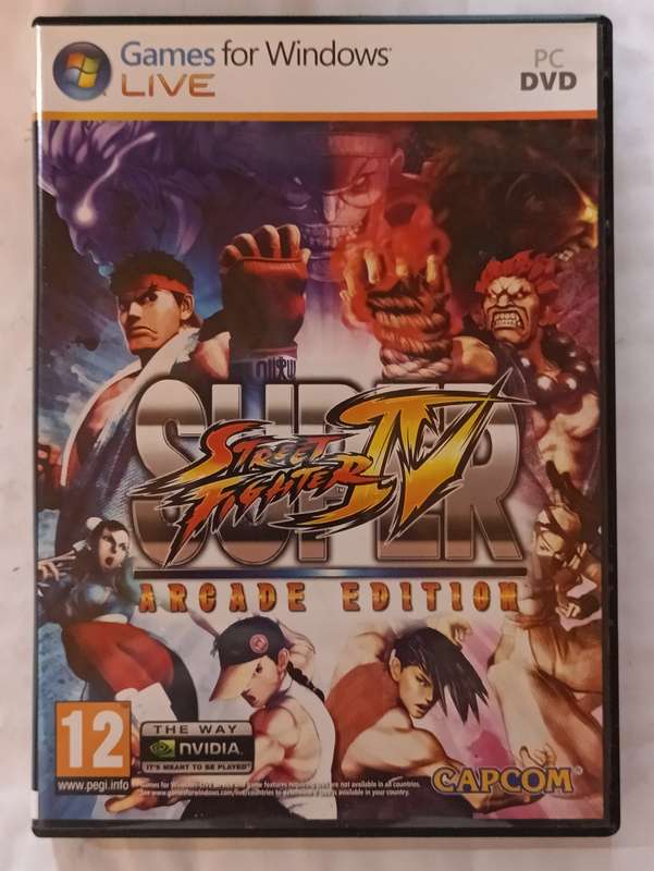 Super Street Fighter IV Arcade Edition for PC (CIB)