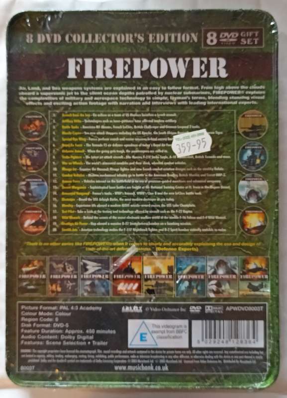 Firepower 8 DVD Collector's Edition