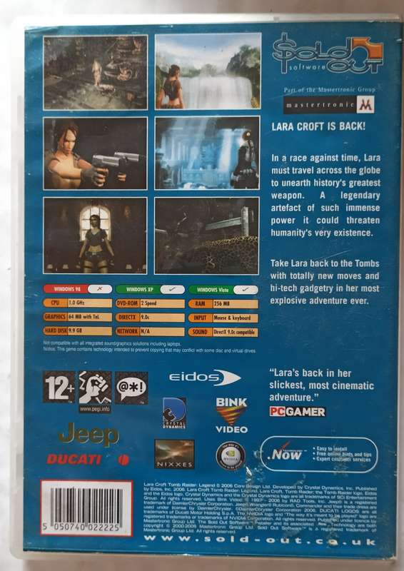 Tomb Raider Legend for PC