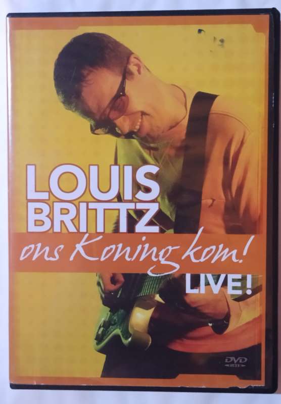 Louis Brittz Ons Koning Kom Live! DVD