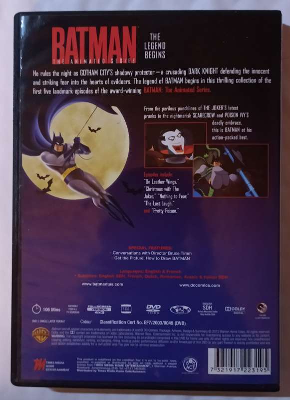 Batman The Legend Begins
