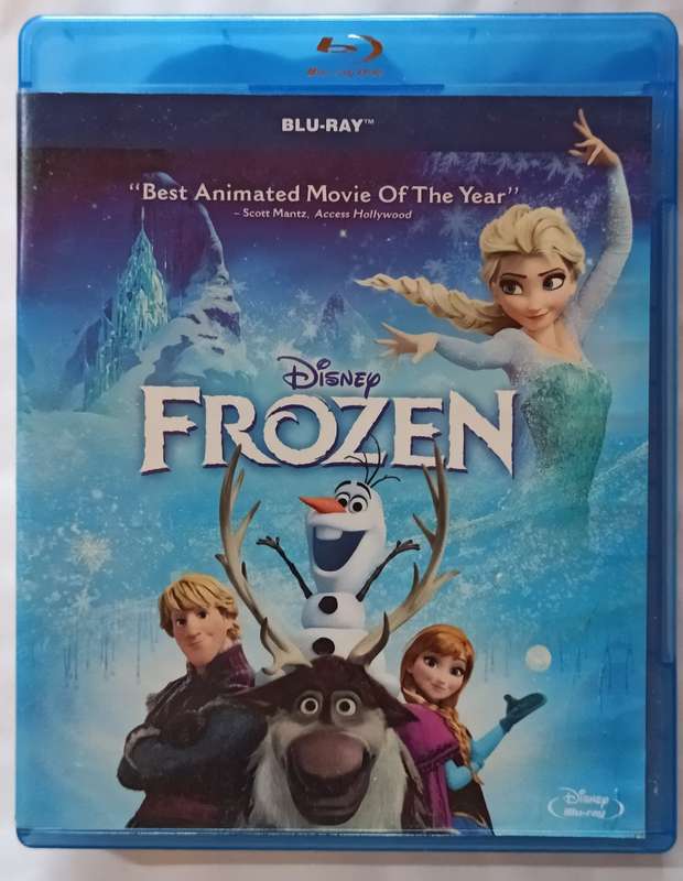 Frozen on Blu-ray