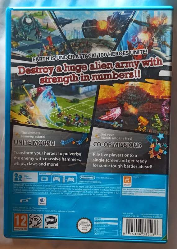 The Wonderful 101 for Wii U (PAL, CIB)