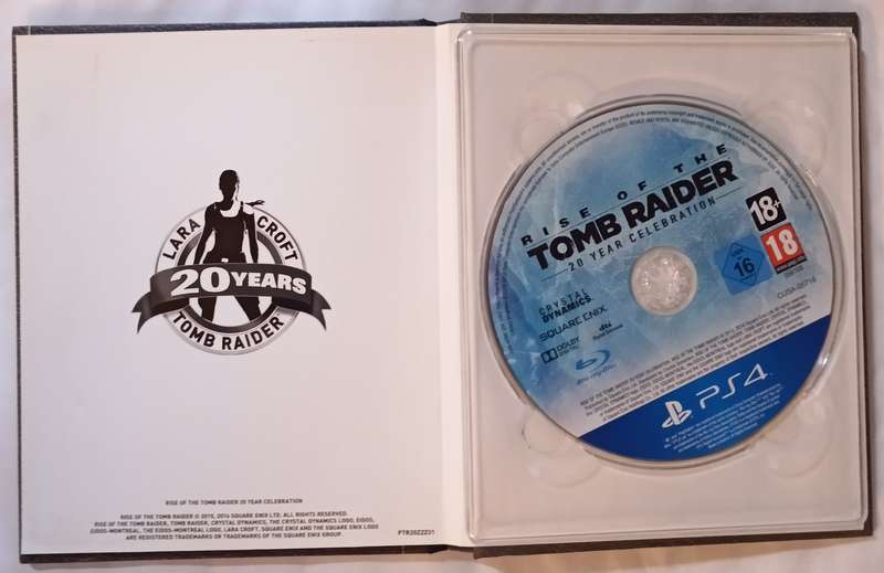 Rise of the Tomb Raider: 20 Year Celebration + Artbook for Ps4
