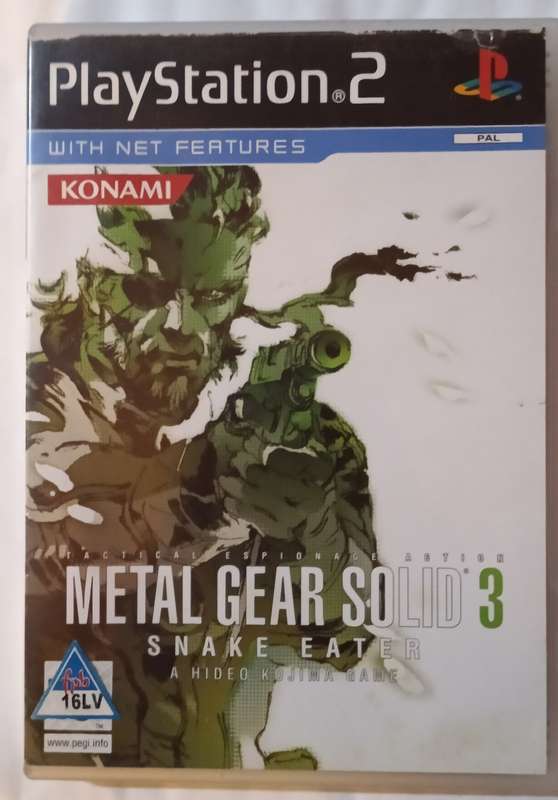 Metal Gear Solid 3 Snake Eater for PlayStation 2 PAL CIB